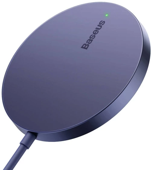 Magnetic Wireless Charger Baseus Simple Mini3 15W (Dusty purple)