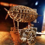 3D Ξύλινη κατασκευή, Air Vehicle - Robotime