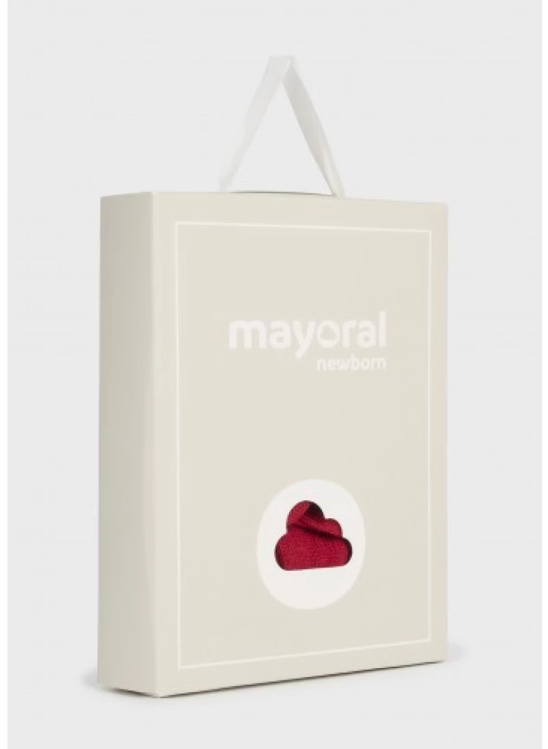 Σετ σκούφος και κασκόλ Mayoral 9543-Κόκκινο
