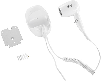 ADLER HAIR DRYER FOR HOTEL AND SWIMMING POOL WITH KIT