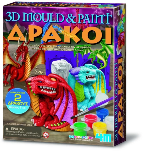 Κατασκευή Δράκοι 3D - 4M Toys