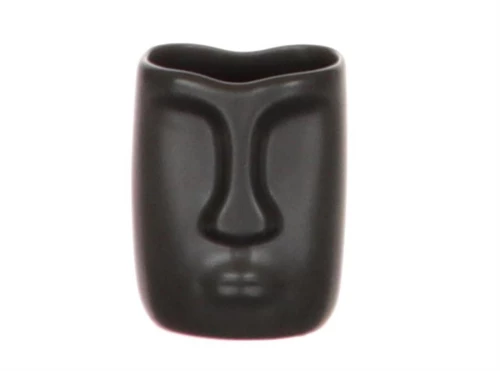 Κασπώ κεραμικό MATAKI μαύρο 8,5x7,5x11,5