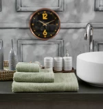 Πετσέτα Μονόχρωμη New Cotton Series - Sage, Προσώπου 50x90