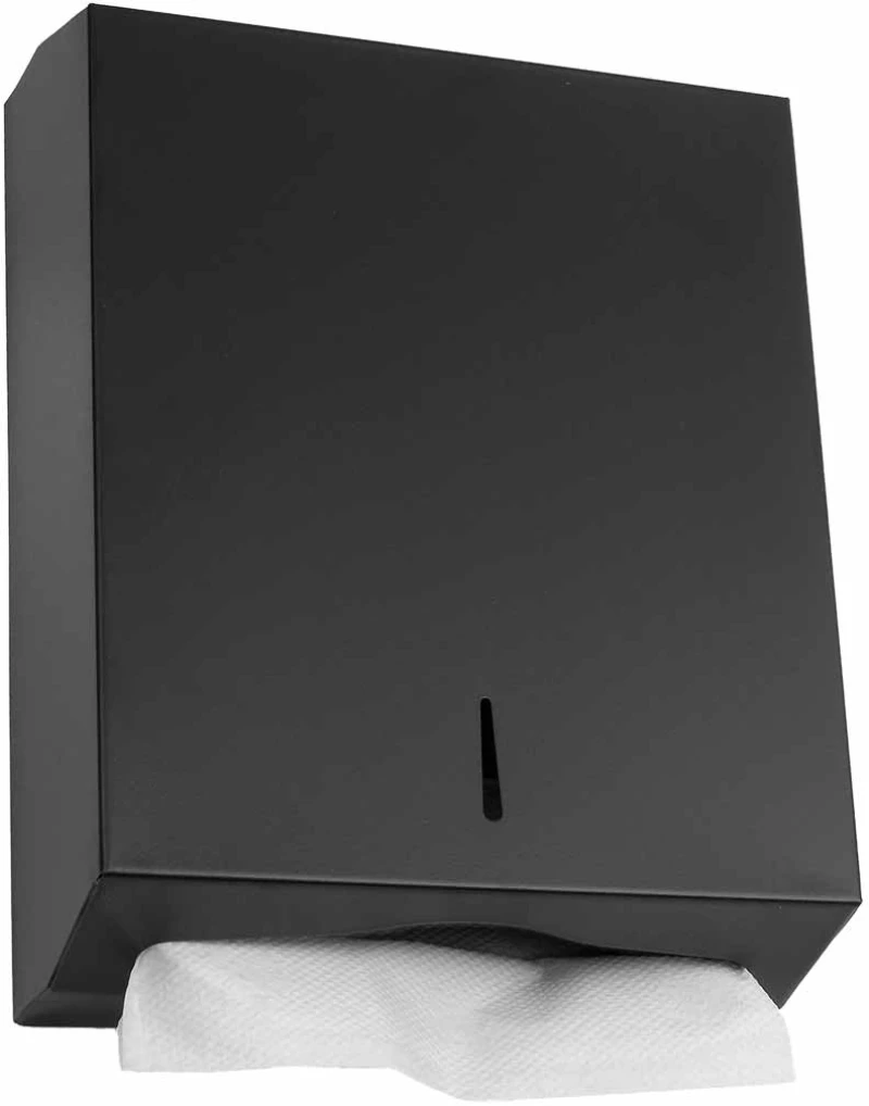 Θήκη Για Χειροπετσέτες (28.5x10x37) Pam & Co 122-403 Black Matte