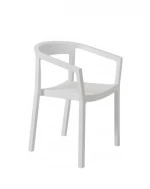 Armchair Peach White