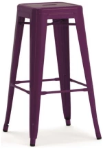 Barstool Dolix/S - Μέταλλο - 43x43x77 cm