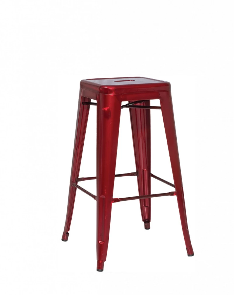 Barstool Dolix/S - Μέταλλο - 43x43x77 cm