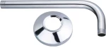 PIPE CURVA - MΠΡΑΤΣΟ ST ST 300 MM*70 MM*1MM DIA 20 MM M1/2xM1/2 - GLORIA