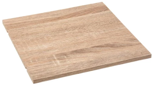 Ράφι βιβλιοθήκης MDF φυσικό 31x31x1,2