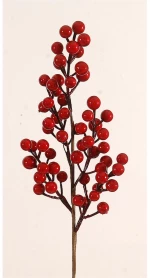 Κλαδί κόκκινονα berries 55εκ.