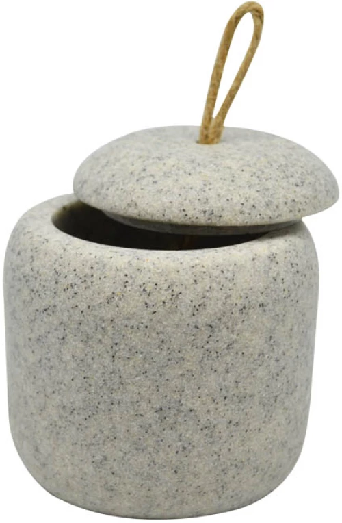 ΘΗΚΗ ΓΙΑ ΒΑΜΒΑΚΙ ΠΟΛΥΕΣΤΕΡΙΚΗ ΕΦΕ ΓΚΡΙ ΠΕΤΡΑ,9,5x9,5x9,5εκ.ANKOR - Ankor 817399