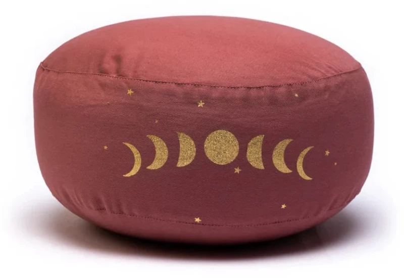 Μαξιλάρι Διαλογισμού Meditation Cushion Moon Phases Organic Cotton 33Χ17