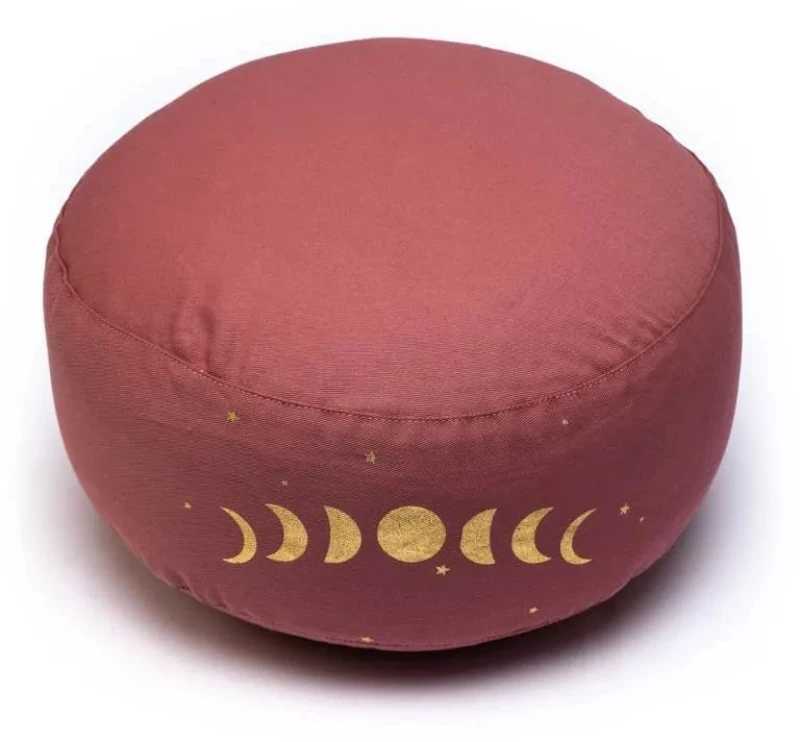 Μαξιλάρι Διαλογισμού Meditation Cushion Moon Phases Organic Cotton 33Χ17