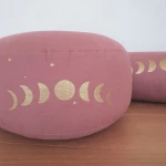 Μαξιλάρι Διαλογισμού Meditation Cushion Moon Phases Organic Cotton 33Χ17