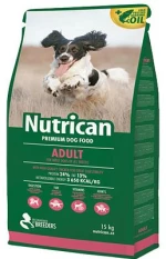 Nutrican   Adult - Premium τροφή συντήρησης. 15Kg  Μεσαίο 17kgr
