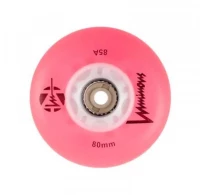 Ροδάκι Led Luminous 80χιλ.,Pink