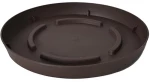 Πιάτο Φ28Χ3. 4εκ.  KAΦE/BROWN - 10.01.00D28BR
