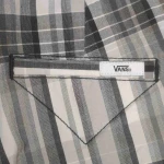 VANS SUMMER INTERN SHORT VN-0J5ZGRX BLACK PLAID