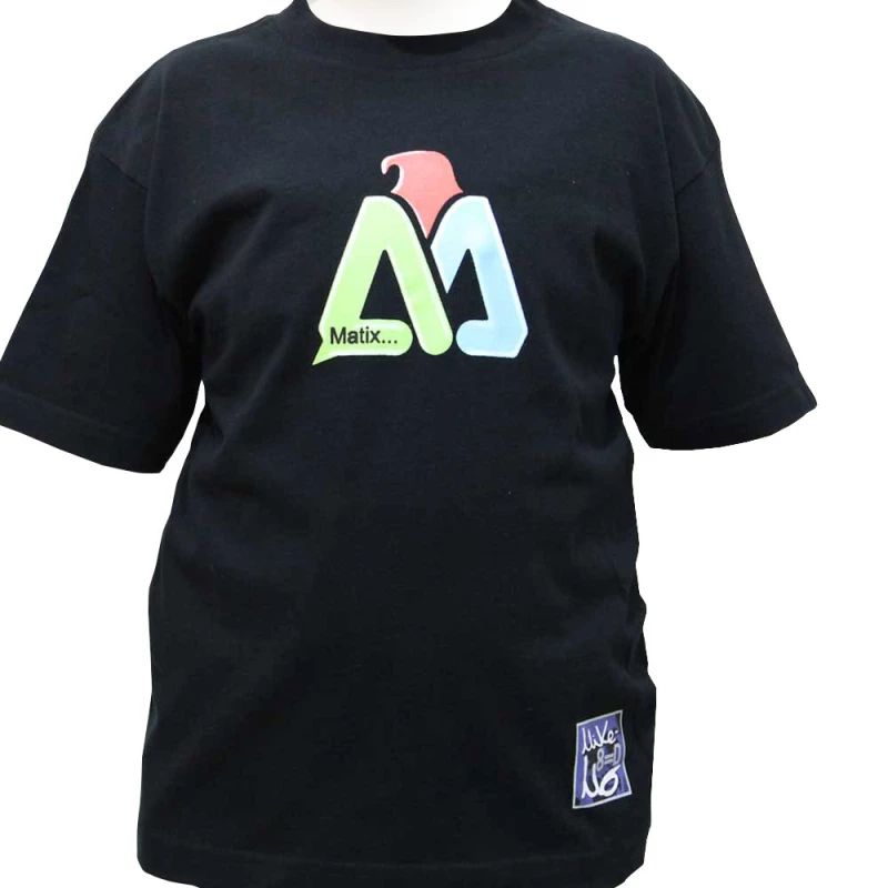 TSHIRT MATIX BOYS MO BLACK