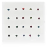 Σκουλαρίκι Μύτης Με Stras 1,5mm Fantazy 1985-36 Μαύρο