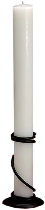 Λαμπάδα Γάμου Κούφιο Κερί 12x140cm NK003 (2ΤΜΧ.) Εκρου Χωρίς Βάση