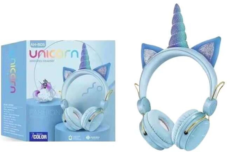 Ασύρματα ακουστικά – Unicorn Headphones – AH805 – 883662 – Blue