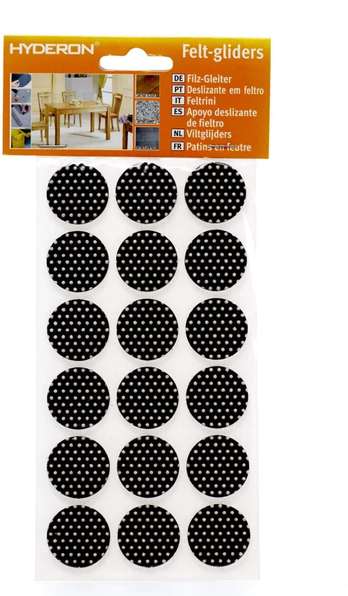 HYDERON FELT-GLIDERS 28mm 18PCS