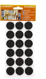 HYDERON FELT-GLIDERS 28mm 18PCS