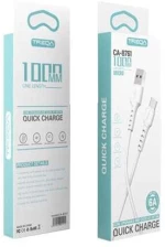 Treqa Καλώδιο ταχείας φόρτισης CA-8763 type-c 1m 6A [30502120]