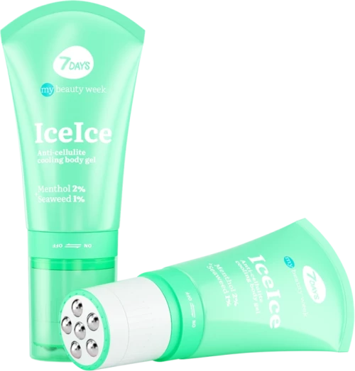 7DAYS Anti-cellulite cooling body gel ICE COOL 130ml