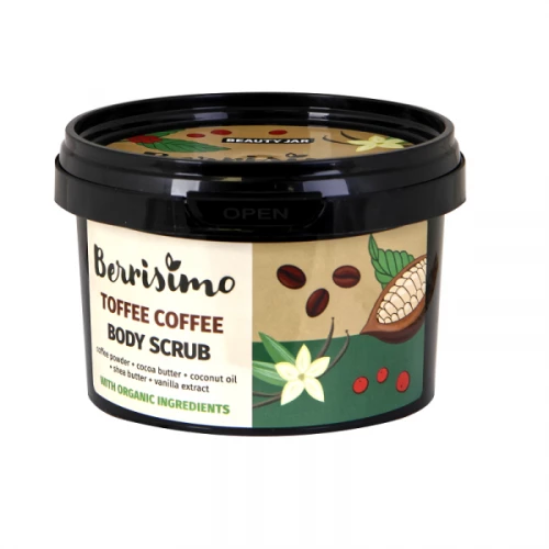 Beauty Jar Berrisimo “TOFFEE COFFEE” body scrub, 350gr