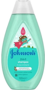 Johnson + Johnson Johnson s Baby Shampoo 2 In 1 για Εύκολο Χτένισμα 500ml