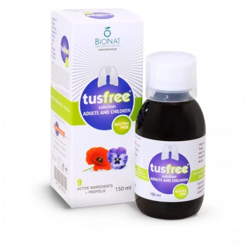 Bionat Tusfree Φυτικό Σιρόπι 150ml