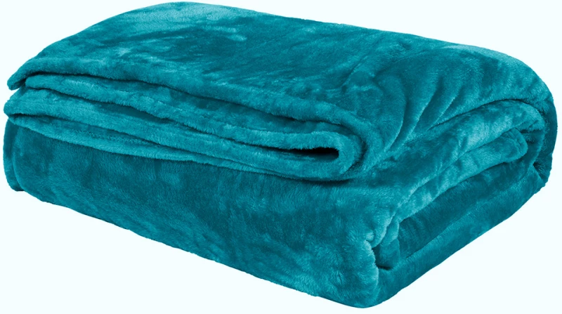 Κουβέρτα  βελούδινη διπλή 220x240cm deluxe Joli 3800gr Λιλά