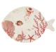 Πιάτο Coral reef πορσελάνη 27x19cm Marva 2594REEF