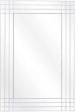Καθρέπτης τοίχου με πλαστικό πλαίσιο 90x60cm Inart 3-95-290-0028