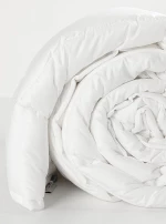Πάπλωμα cotton μονό λευκό 160x230cm Vesta Home Aerelle