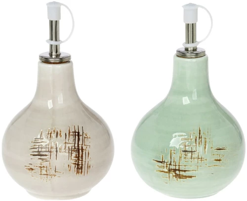 Λαδόξιδο Σετ 2 τμχ Country Mix Πορσελάνης 15x8cm CryspoTrio 6176