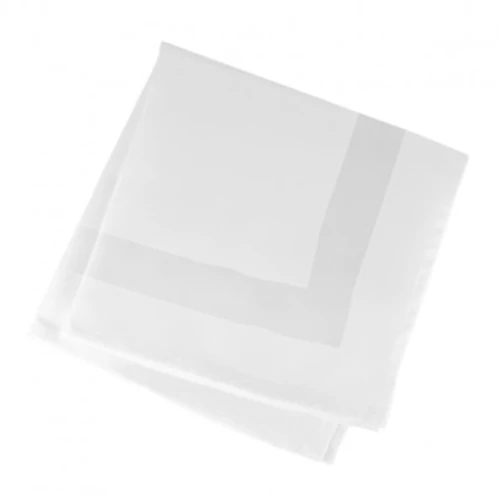 Ξενοδοχειακή Πετσέτα φαγητού 53x53cm λευκή με κορνίζα Joli