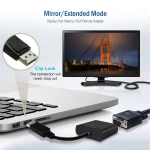 Προσαρμογέας Μετατροπέας DisplayPort Αρσενικό σε VGA Θυληκό (OEM)