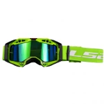 LS2 MX Μάσκα Aura Pro Green Lens Iridium