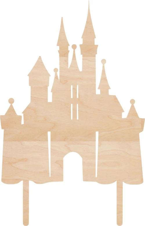 Cake Topper Castle ΞΥΛΟ