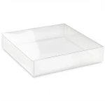 Κουτί Διάφανο Τετράγωνο PET 15x15x3Y cm