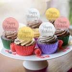 Disc Topper Just Married v2 12 τμχ ΓΑΛΑΖΙΟ ΚΑΘΡΕΠΤΗΣ