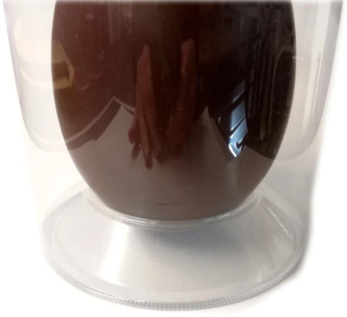 Βάση σοκολατένιου αυγού διάφανη 15cm (300γρ)