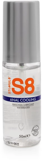 S8 WB Cooling Anal Lube 50ml