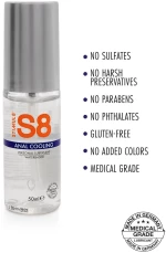 S8 WB Cooling Anal Lube 50ml