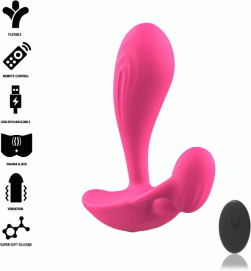 INTENSE - SHELLY ANAL PLUG REMOTE CONTROL PINK