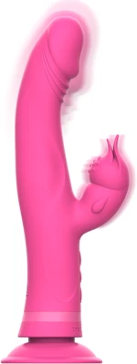 INTENSE' - JULIO VIBRATOR RABBIT SILICONE PINK