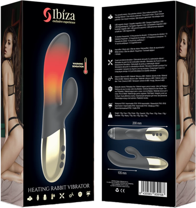 IBIZA - HEATING RABBIT VIBRATOR